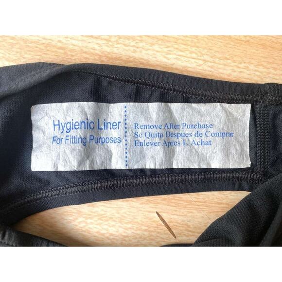 Nike Swim Womens Hydrastrong Lace-Up Tie-Back One-Piece Swimsuit Black Size 28/2 - Picture 10 of 11